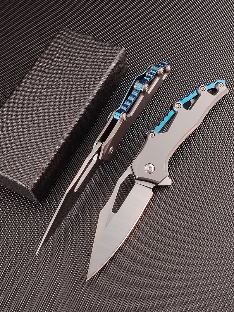 Mechanical bird portable knife