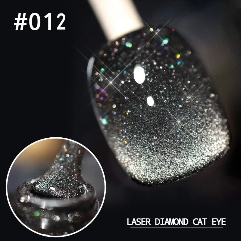 (🌲Early Christmas Sale - 49% OFF) 💎Laser Diamond Cat Eye Nail Polish