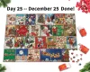 Tadetd® Christmas Advent Calendar Jigsaw Puzzle 1000pcs