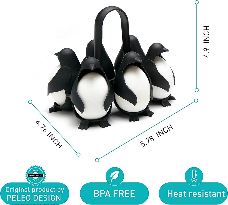 Penguin-Shaped 3-in-1 Cook, Store and Serve Egg Holder(BUY 2 GET 1 FREE)