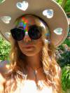 Rainbow Prism Witch Hat