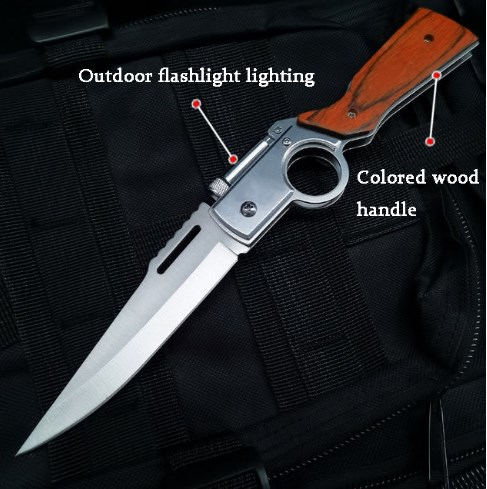 🔥Handcrafted By German Masters - Multifunctional Outdoor AK47 Folding Knife