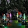 🎄7 Color Changing Solar Christmas Trees Lights🎄