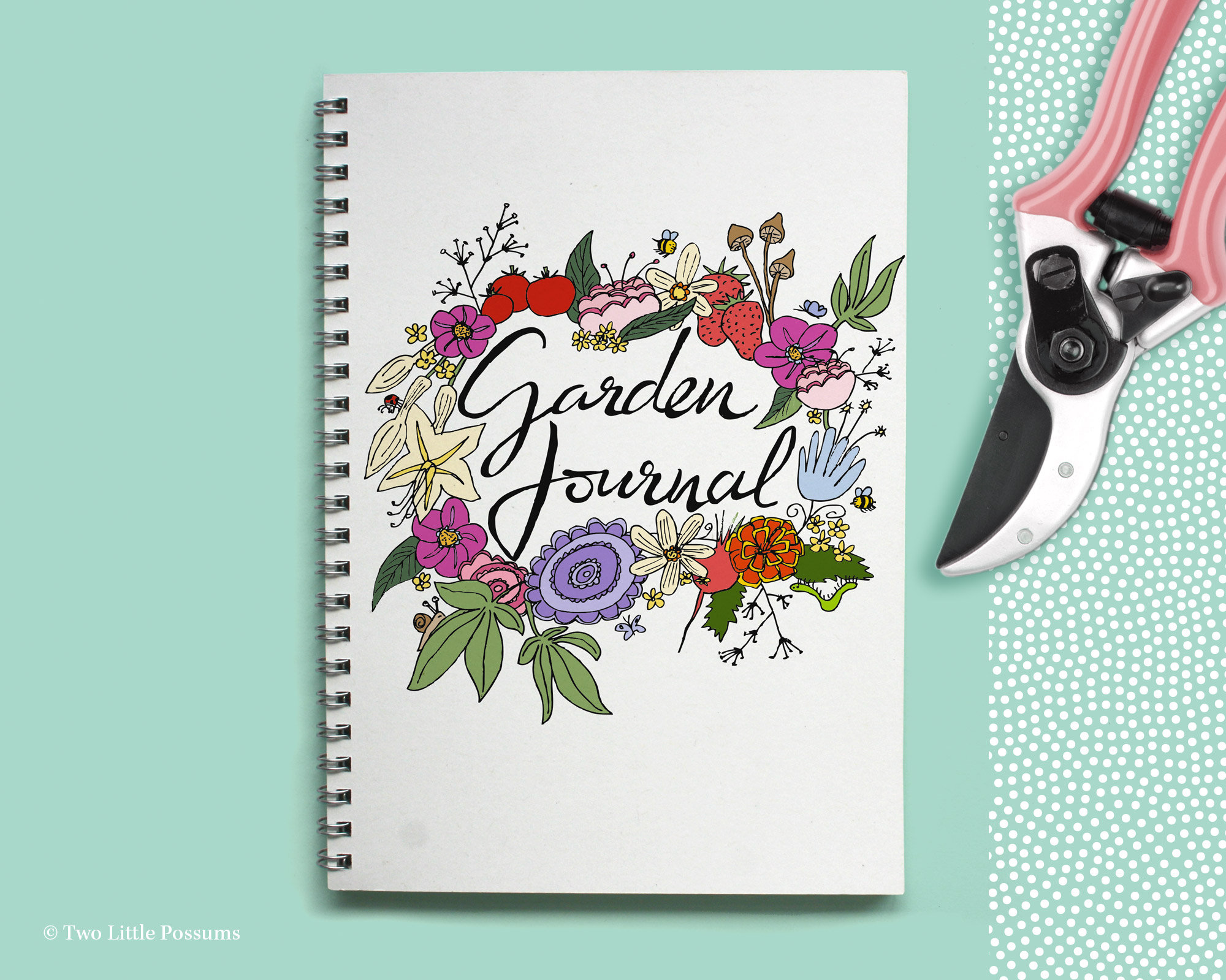 🍃Garden Journal Diary Planner
