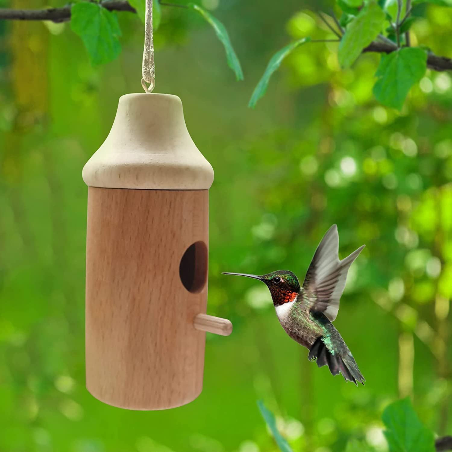 💥LAST DAY SALE 50% OFF💥Wooden Hummingbird House⚡BUY 1 SET FREE SHIPPING