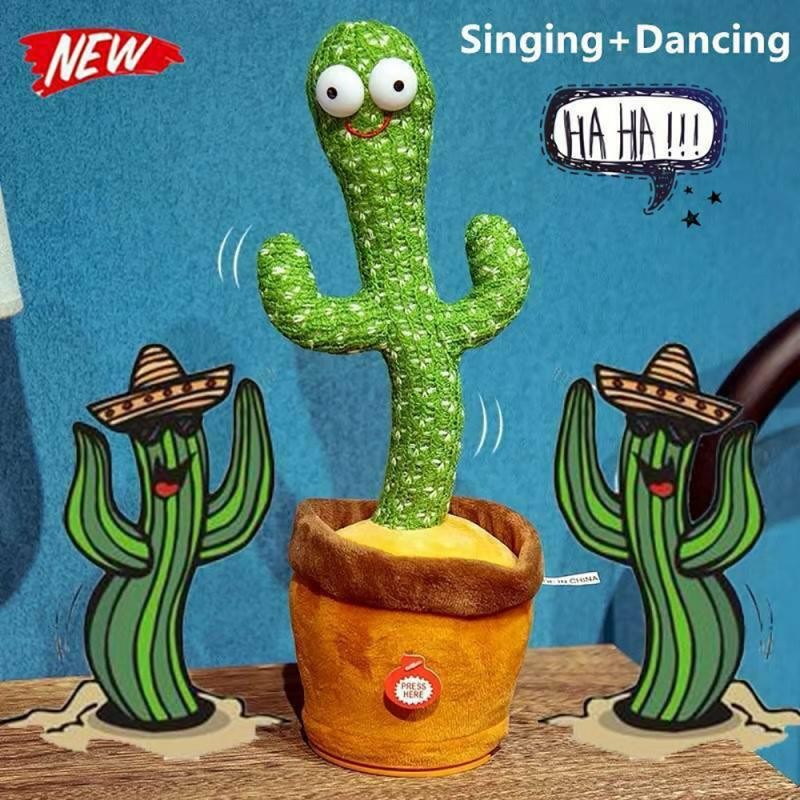 (🎄Christmas Hot Sale🔥🔥)The Funny Dancing Cactus Toy(BUY 2 FREE SHIPPING)