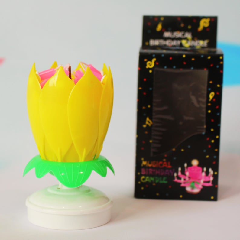 🎉LAST DAY -70%OFF - 🔥🎂Magical Flower Birthday Candle💖BUY 1 GET 1 FREE