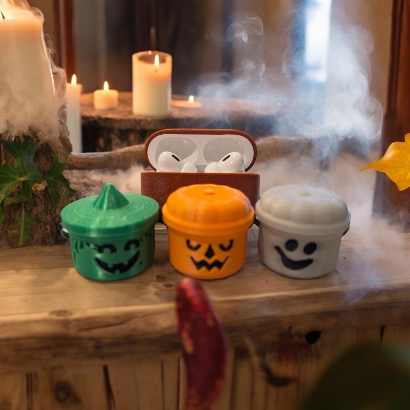 🎃Halloween Nostalgia Buckets with Removable Lid and Working Handle