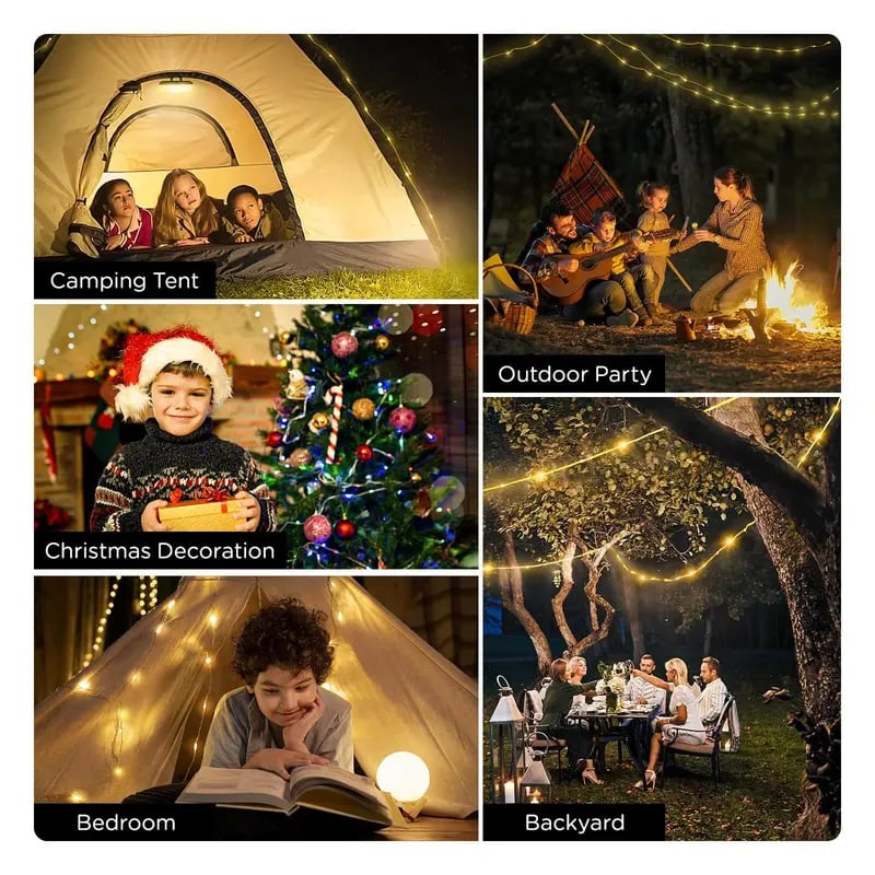 🔥Last Day Promotion 70% OFF🔥4 in 1 Camping String Lights
