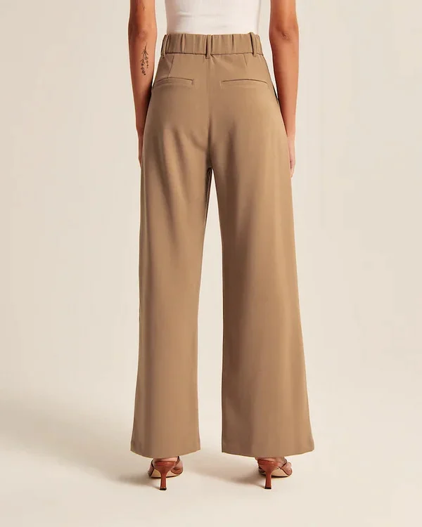 🔥Early Valentine's Day 70% OFF- High Wasit Tailored Wide Leg Pants Casual Pants