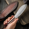 💝2023 Father's Day Save 48% OFF🎁Phoenix Feather Pattern Outdoor Knife(BUY 2 GET FREE SHIPPING)