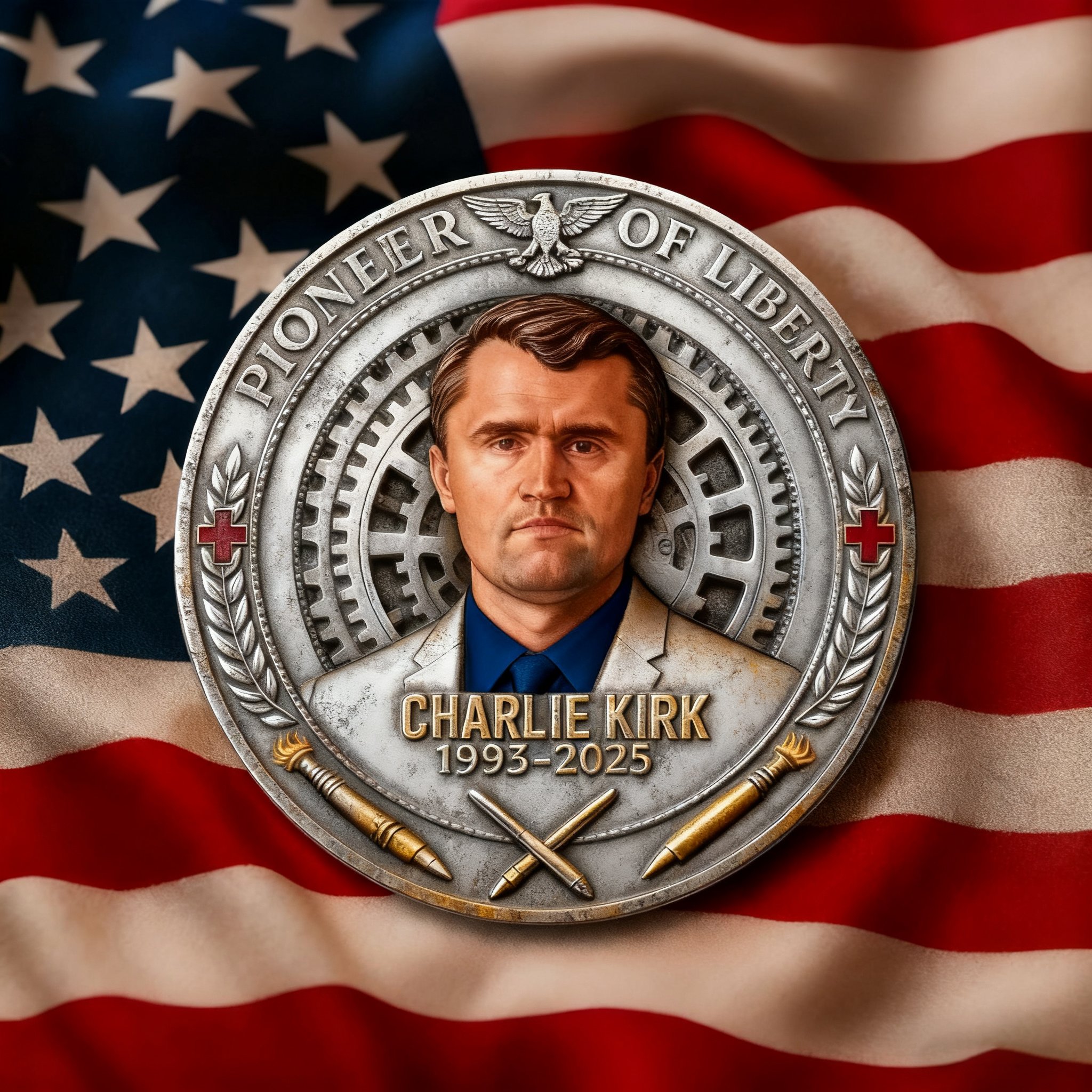 🦅 Forever in Our Hearts – Charlie Kirk Memorial Coin, 60% OFF Today