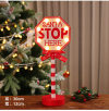 🔥Hot Sale 49% OFF🔥-Christmas street sign STOP decorative lights