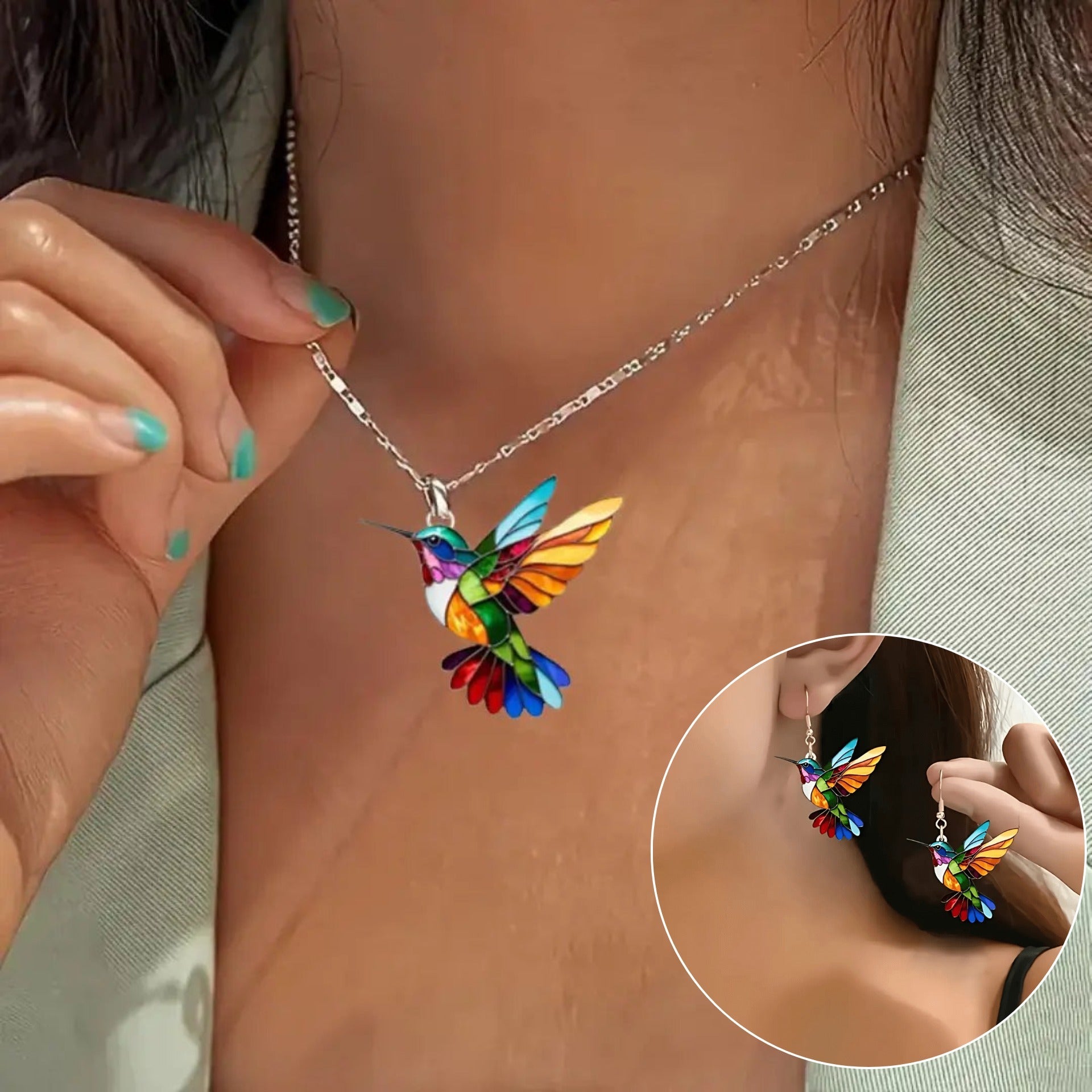 Florenca | Beautiful Hummingbird Necklace