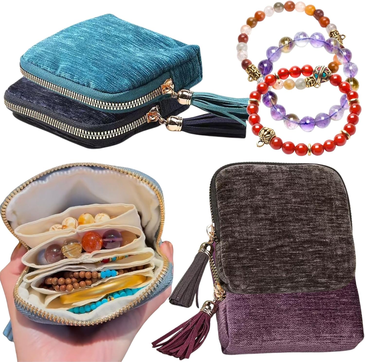 🎁TikTok Last Day Sale - 70% OFF🎉2025 Travel Jewelry Case