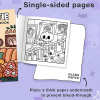 Spooky Cutie: Coloring Book for Adults and Teens