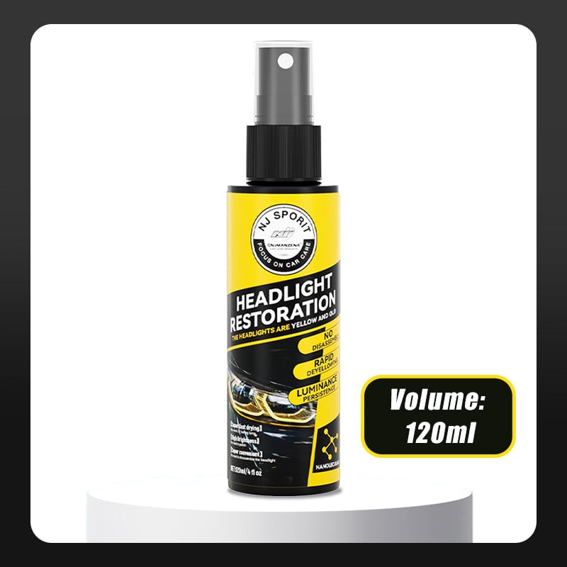 Efficient Car Headlight Restoration Spray