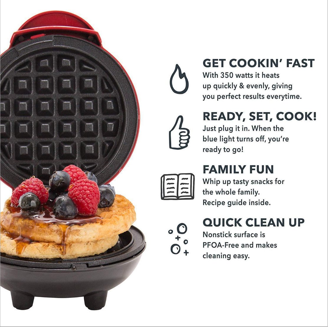 🔥NEW YEAR 2024 SALE 50%🎁 Mini waffle maker