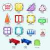 🔥LAST DAY SALE 49% OFF-100PCS Magnetic Tiles Set with 2 Cars, Magnetic Building Tiles