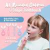 (🎄CHRISTMAS EARLY SALE-48% OFF) 360° Kids U-Shaped Silicone Toothbrush(BUY 3 GET EXTRA 20% OFF)