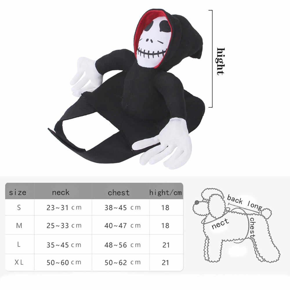 👻Halloween Sale !!!  -Pet Halloween  Riding Costume Dog