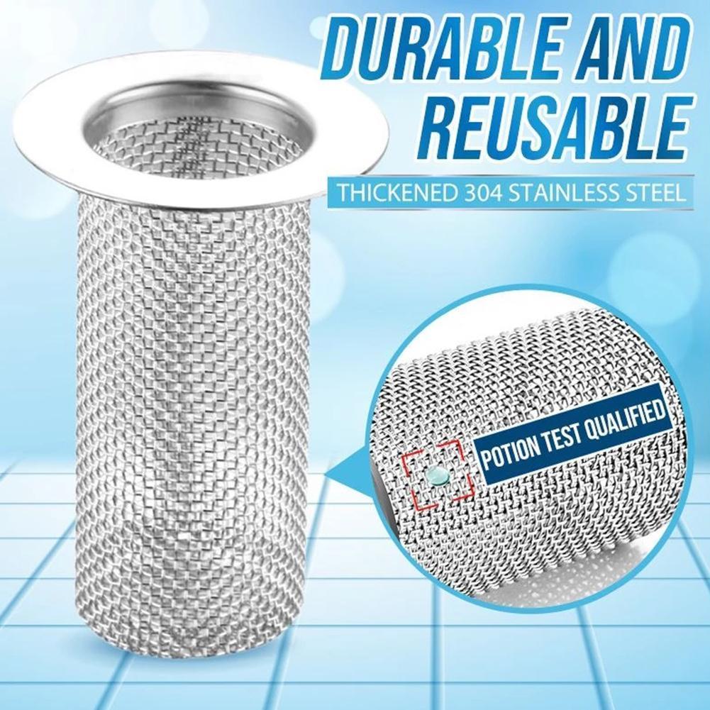 🌲Christmas Sale Now- SAVE 48% OFF🌲Mesh Stainless Steel Floor Drain Strainer	🔥buy 3 get 2 free(5 Pcs)