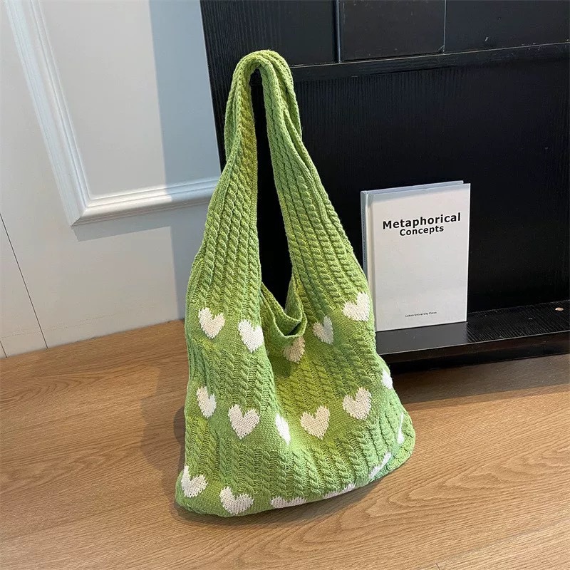 Handmade Knitted Crossbody Bag