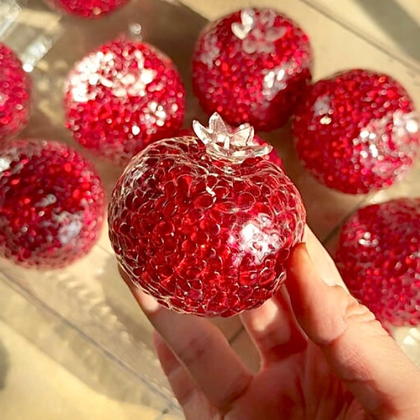 💖Handmade Pomegranate Pressure Relief Balls