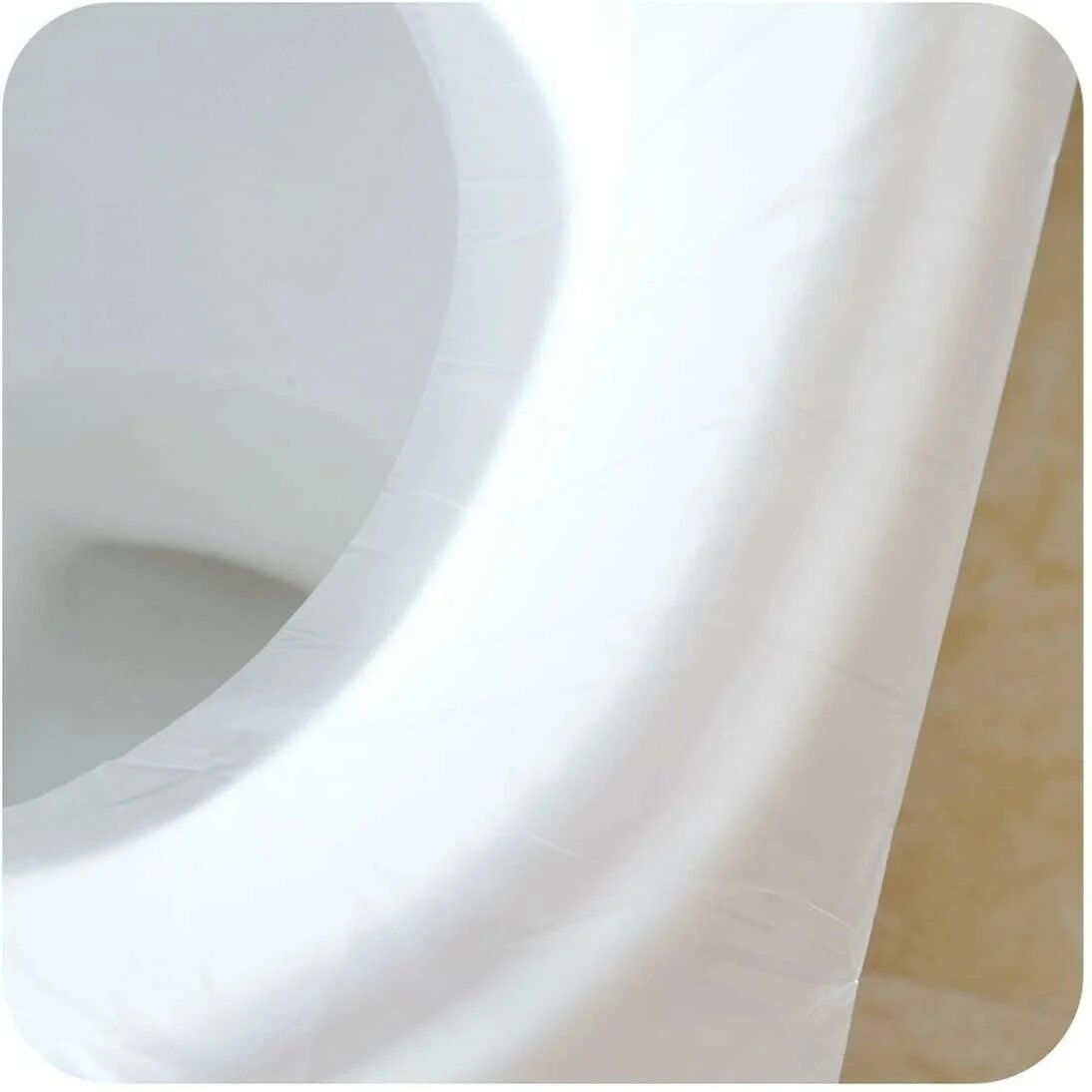 Last Day Promotion 70% OFF - 🔥Biodegradable Disposable Plastic Toilet Seat Cover(50PCS/SET)