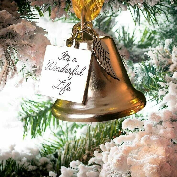 Christmas Ornaments Angel Wings Bell--Memorial Christmas Gift(Buy 4 get Free shipping)