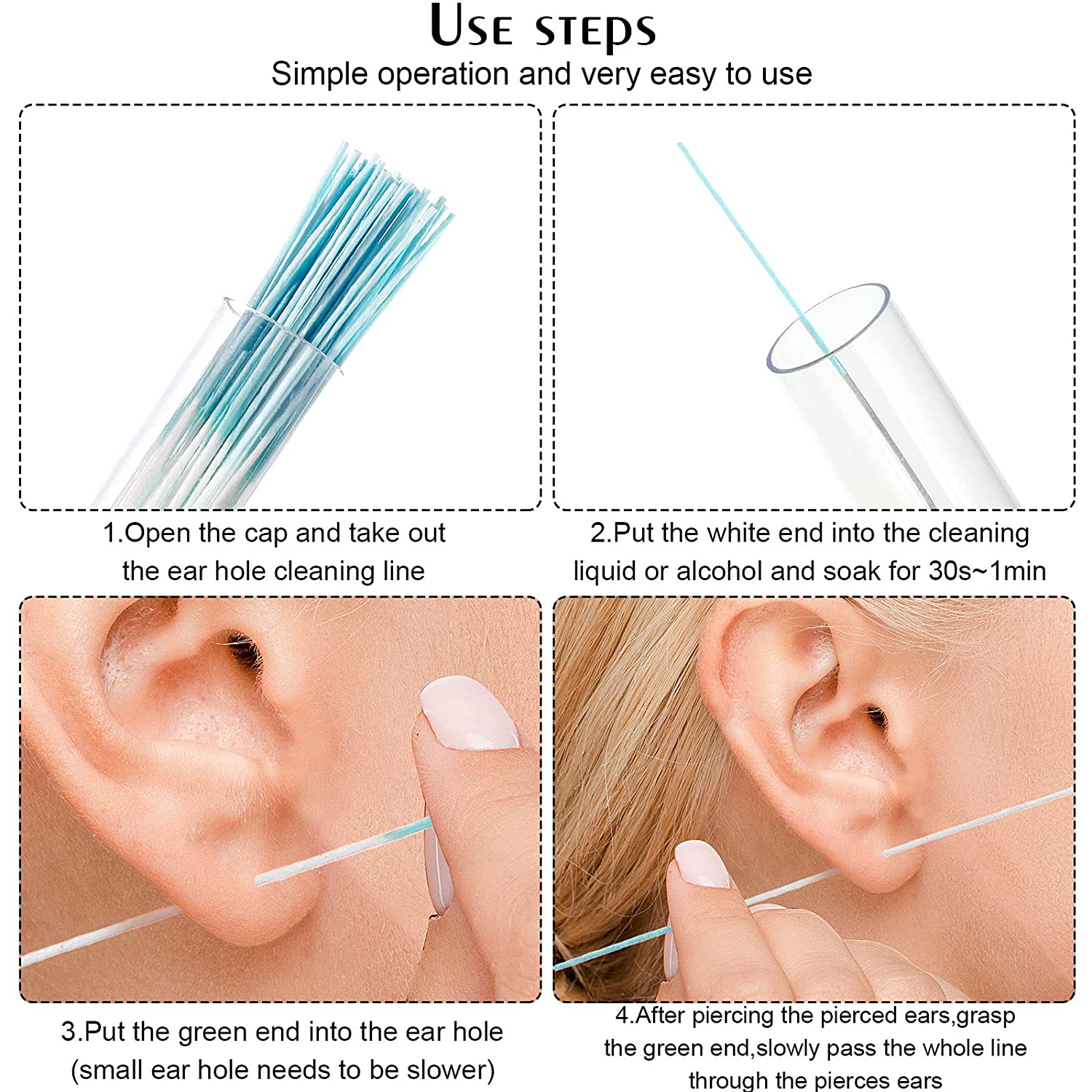 (🔥LAST DAY PROMOTION - SAVE 49% OFF) Ear Hole Cleaner Set(180PCS)-Buy 3 Get Extra 20% OFF