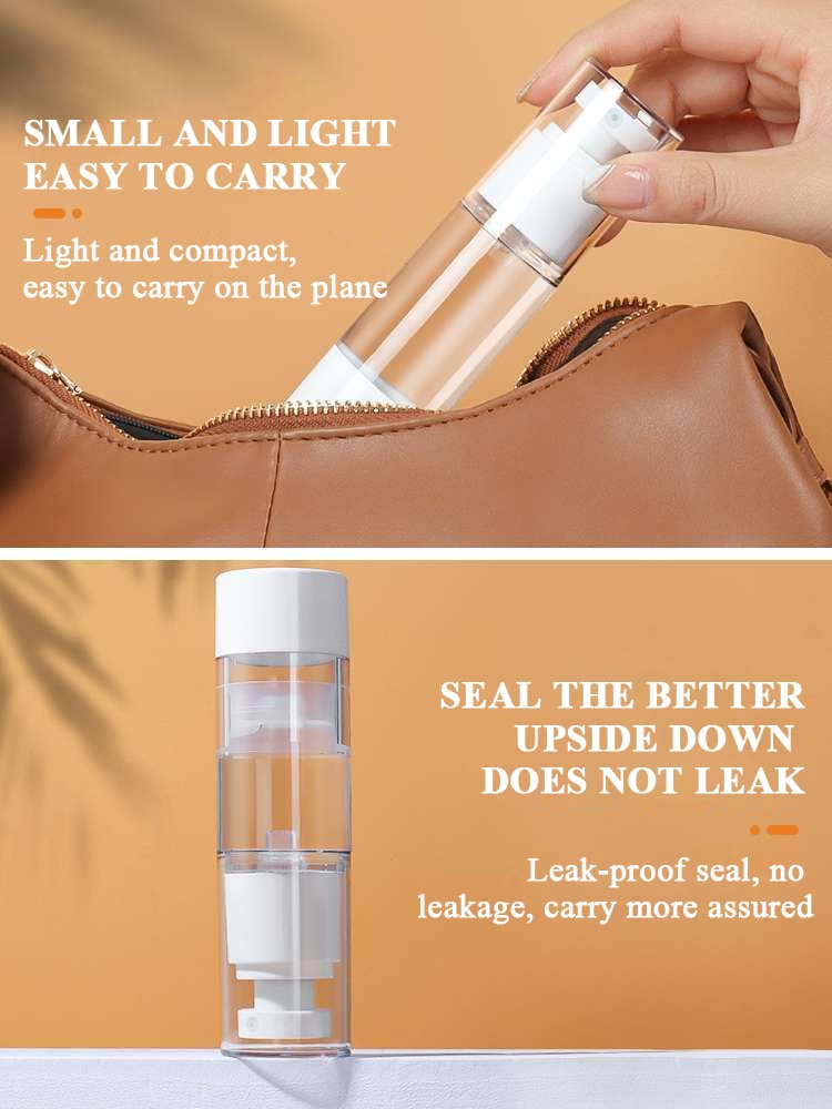 (🔥LAST DAY PROMOTION - SAVE 49% OFF)  Vacuum Cosmetic Travel Container