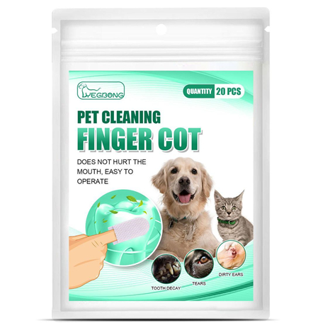 Early Christmas Sell 48% OFF- Pet Dental Cleaning Finger Cot (20 PCS)-(BUY 2 GET 1 FREE)