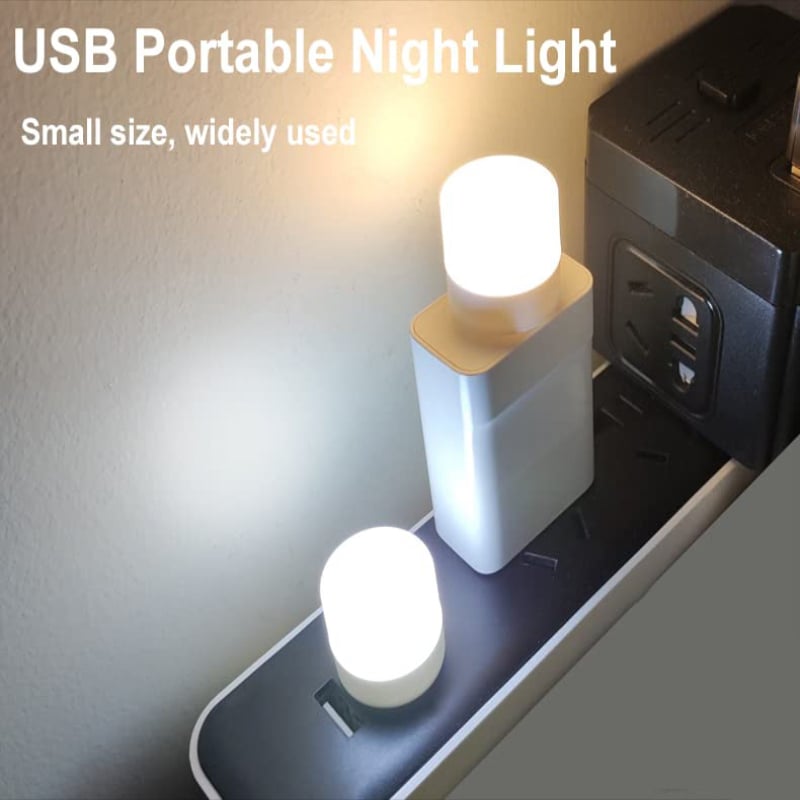 (Spring Hot Sale- 48% OFF) Mini USB Night Light(3 PCS) - 🔥Buy 2 Sets Free Shipping