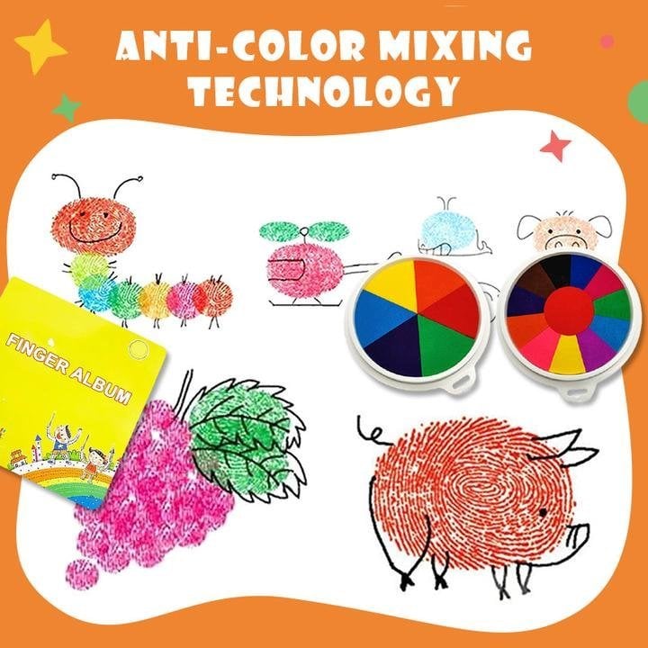 ⚡⚡Last Day Promotion 48% OFF - Funny Finger Painting Kit🔥Buy 3 and 4th free