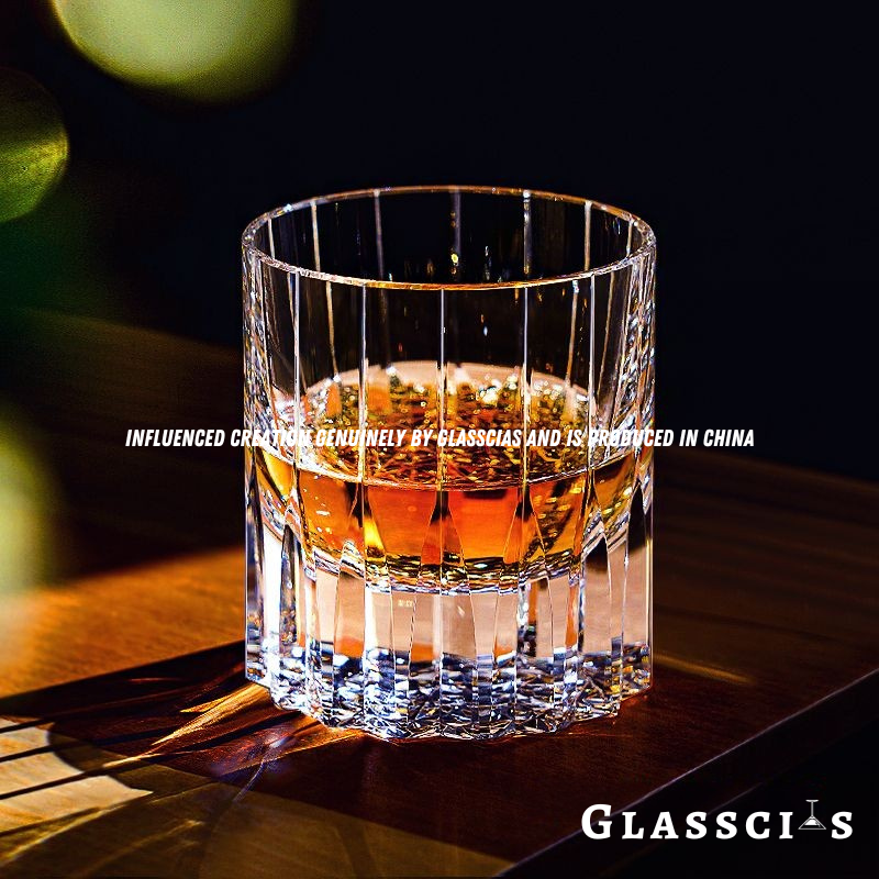 Crystal Star Cut Edo Kiriko Whiskey Glass