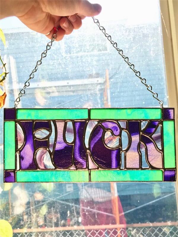 🔥BUY 2 GET 1🔥F*CK Suncatcher