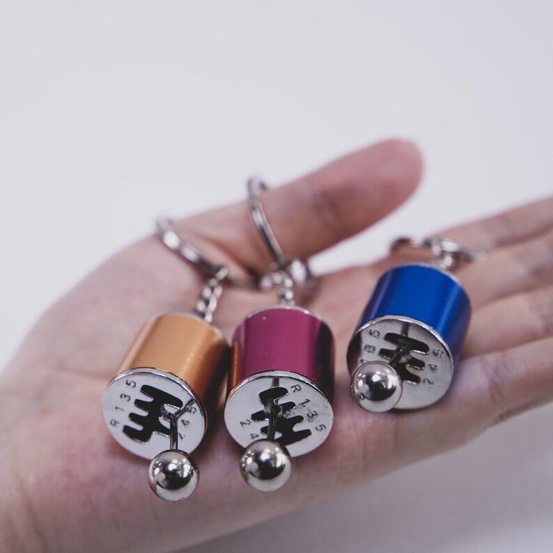 🎁2024 New Year Hot Sale🎁🔥 Promotion 49% OFF-🚗6-speed Manual Transmission Gearbox Keychain