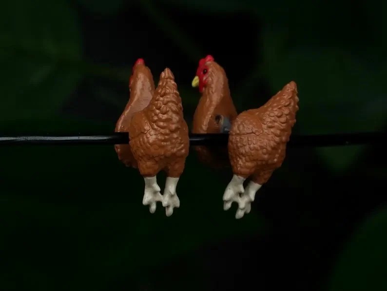 🔥Last Day: 49% Off! 🔥 Hand-Painted Chicken Earrings