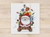 🔥Hot Sale 50% OFF-DIY Santa Cross Stitch Pattern Kit 🎄🧵