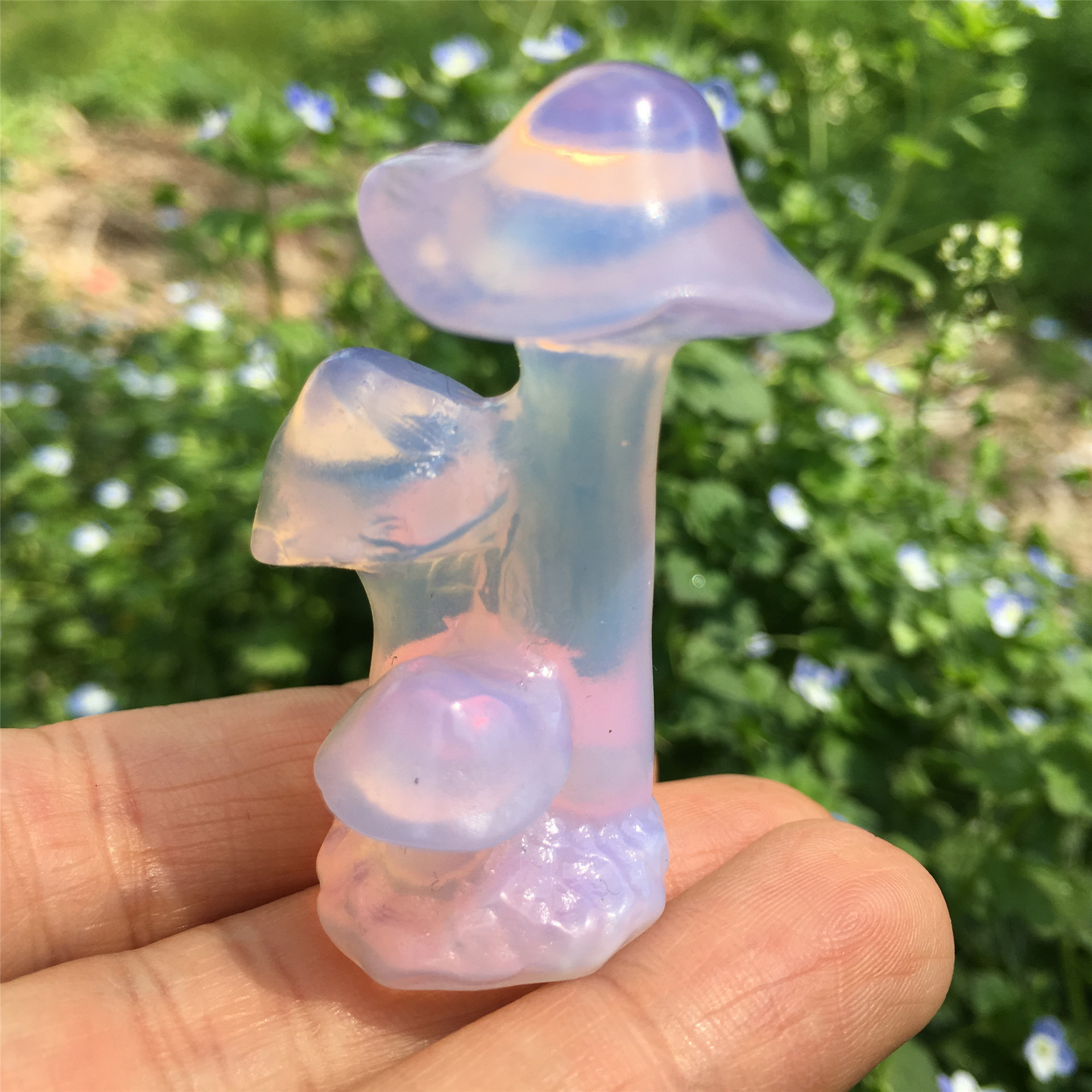 🔥Hot Sale 50% Off -Handmade natural crystal mushrooms