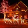 (🌲Early Christmas Sale- 50%) 🎁White Glitter Reindeer Christmas Light