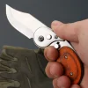 🔥Last Day Promo - 70% OFF 🎁Outdoor Mini Folding Knife with Colorful Wood Handle