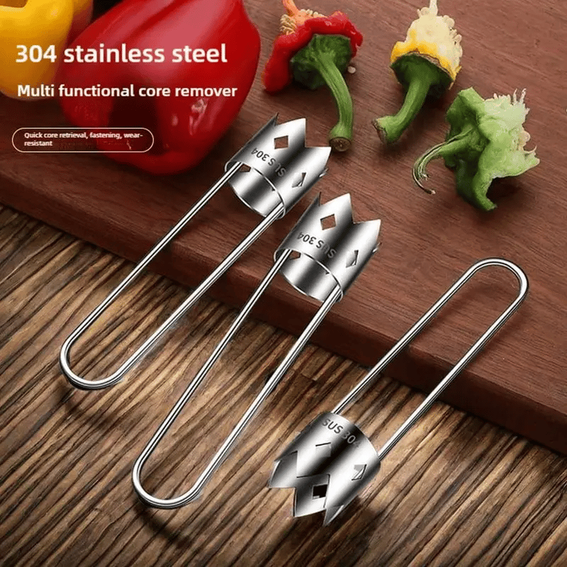 🎁TikTok Last Day Sale - 70% OFF🔥2 Pcs Fruit and Vegetable Corer Tool