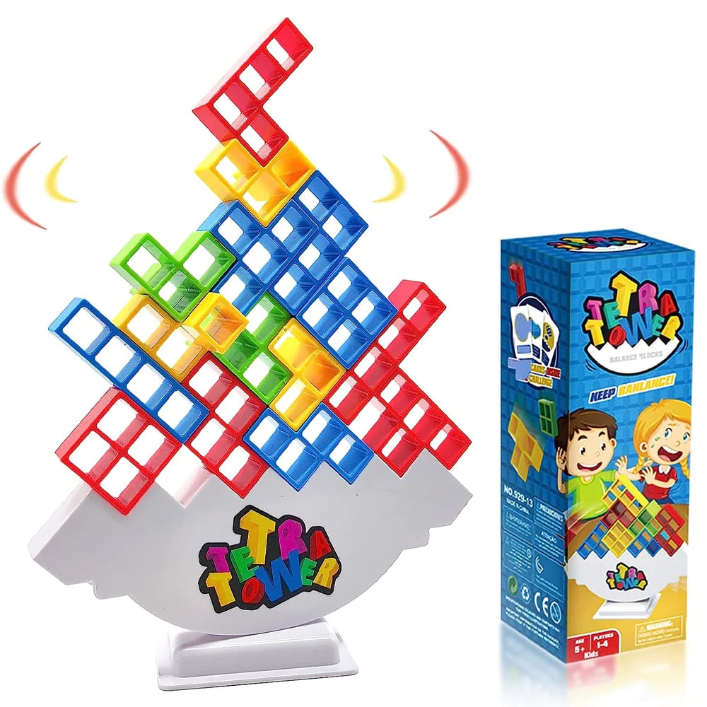 (🌲Early Christmas Sale- SAVE 48% OFF)TetraTower™  Stacking Game-Buy 2 Free Shipping
