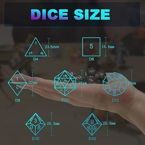 (🎄Early Christmas Sale - 48% OFF) DND Dice Rechargeable with Charging Box(7 PCS)