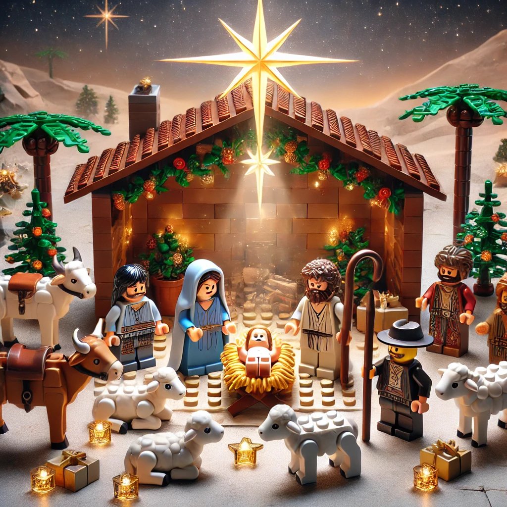 🔥LAST DAY 49% OFF- Nativity Blocks ( Buy 2 Free Shipping )