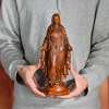 Hand Carved Sacred Heart of Jesus Virgin Mary Wooden Tabletop Ornament(𝐀𝐥𝐚𝐧 𝐄𝐰𝐞𝐧 𝐇𝐚𝐧𝐝𝐦𝐚𝐝𝐞®)