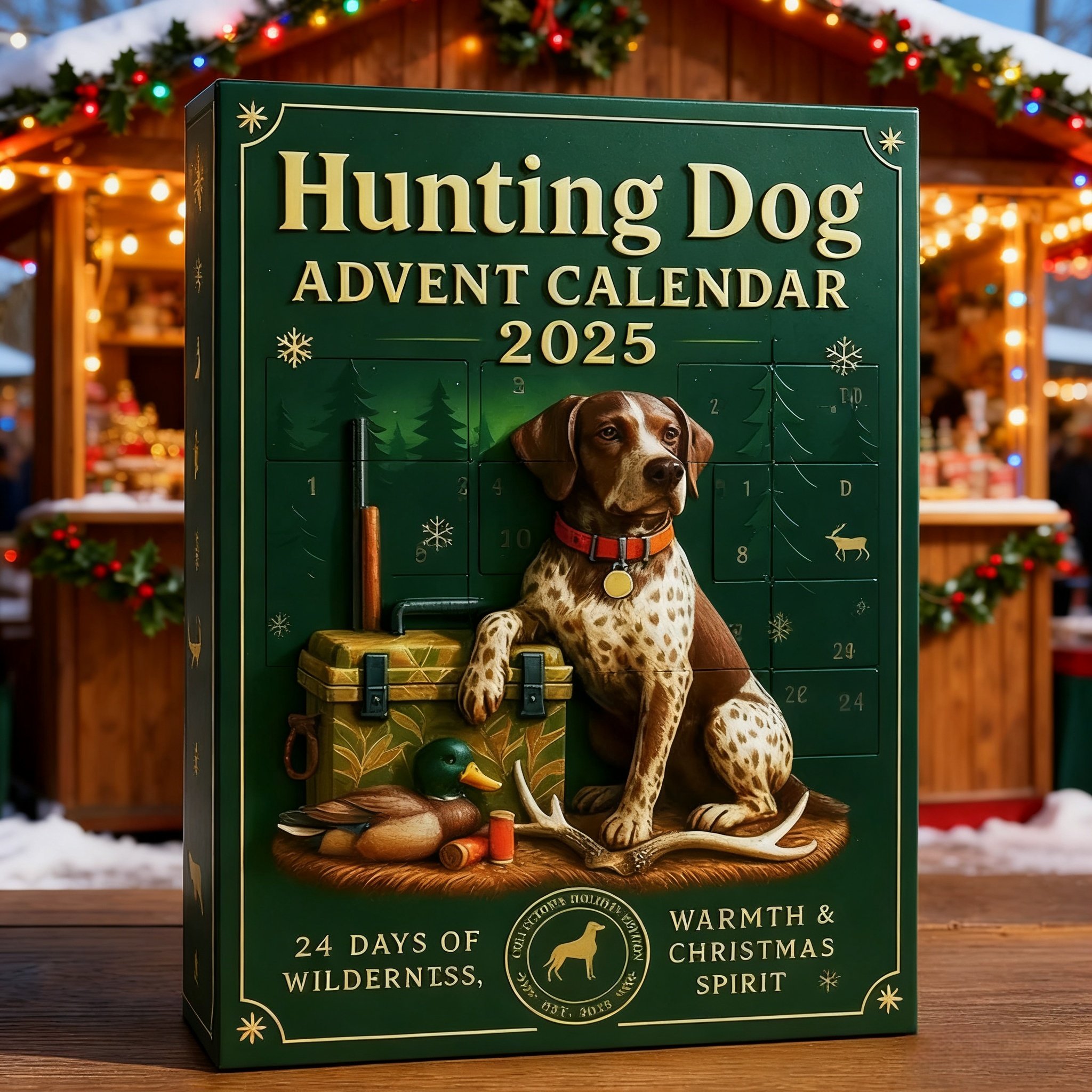 🔥Last Day 50% OFF -🎄Hunting Dog Advent Calendar 2025
