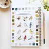 🦜Birds Watercolor Workbook